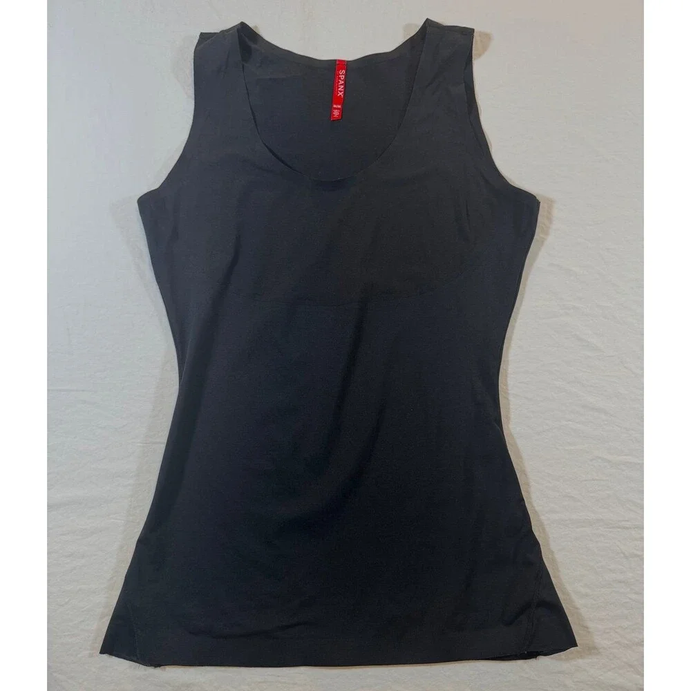 NWOT Spanx Thinstincts 2.0 Tank Very Black, size M